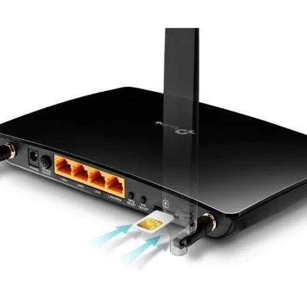 TP-Link Archer MR200 Router 4G LTE Doble Banda AC750 Negro TP-Link Archer MR200 Router 4G LTE Doble Banda AC750 Negro